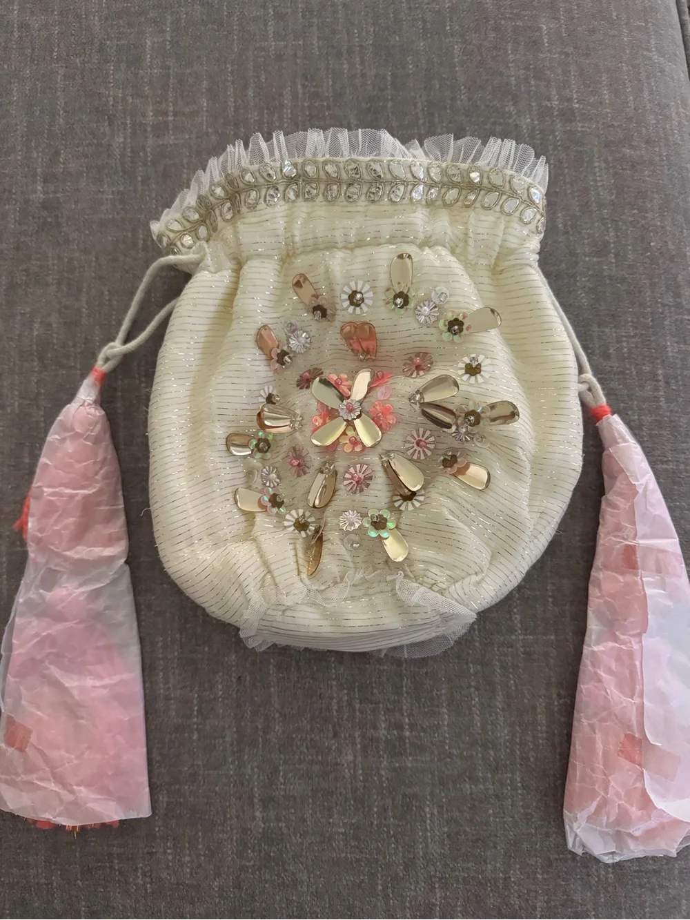 NWT Free People Mini Gift Sack